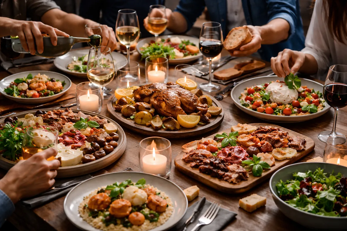 Comment préparer un repas bistronomique à partager avec des amis